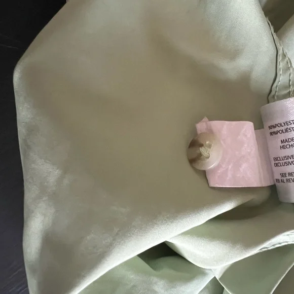 Eddie Bauer Sage Green Camp button down outdoor sports Shirt - Picture 8 of 9